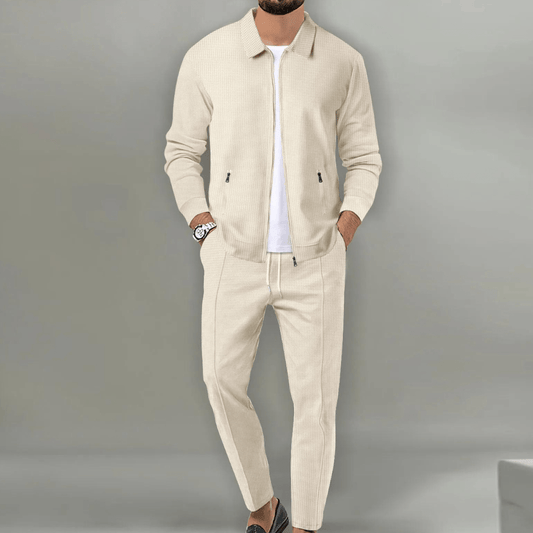 Completo maglia a maniche lunghe e pantalone — Set d'autunno due pezzi