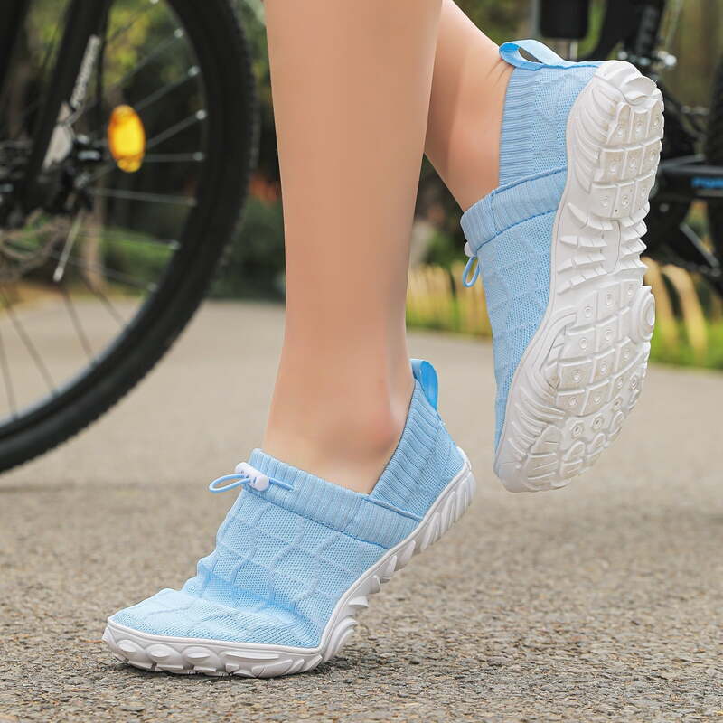 Sneakers barefoot a pianta larga e suola zero-drop — Calzatura leggera e comoda