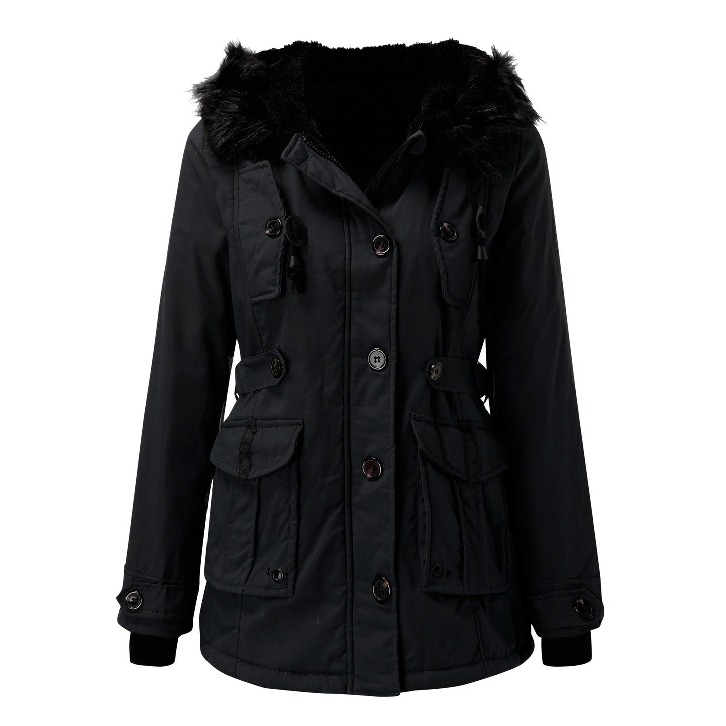 Parka de invierno para mujer, prenda de abrigo