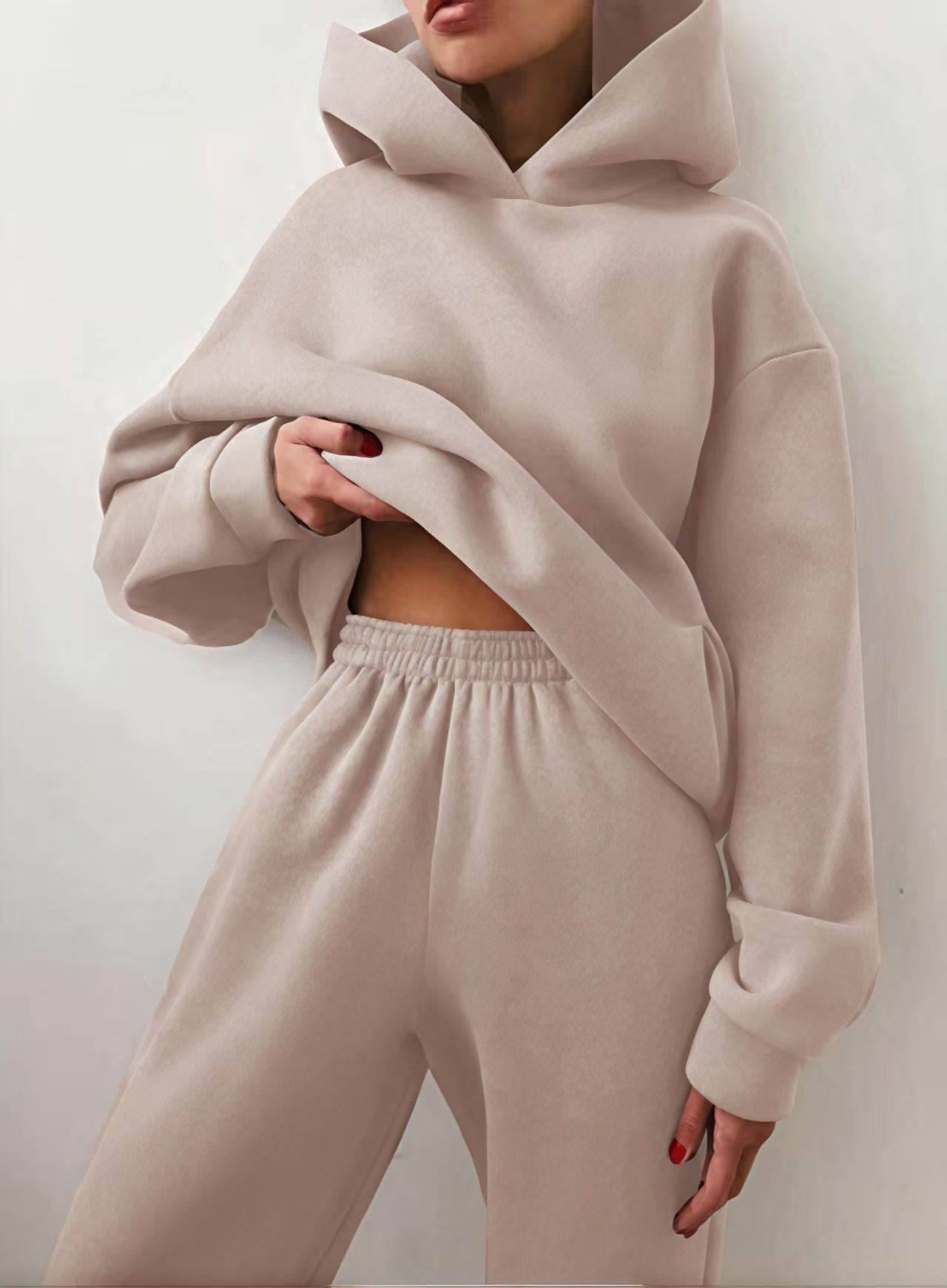 Completo tuta — Giacca con zip e pantalone jogger coordinato