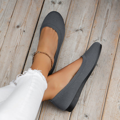 Scarpe slip-on comode con supporto dell'arco — Calzatura leggera e traspirante