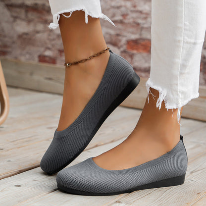 Scarpe slip-on comode con supporto dell'arco — Calzatura leggera e traspirante