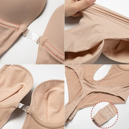 Body modellante senza schiena con coppe — Body invisibile riducente