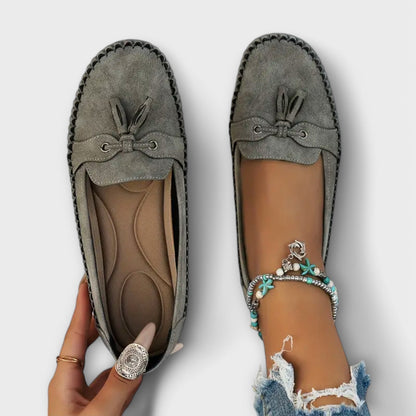 Mocassini ortopedici comodi — Calzatura slip-on elegante e traspirante