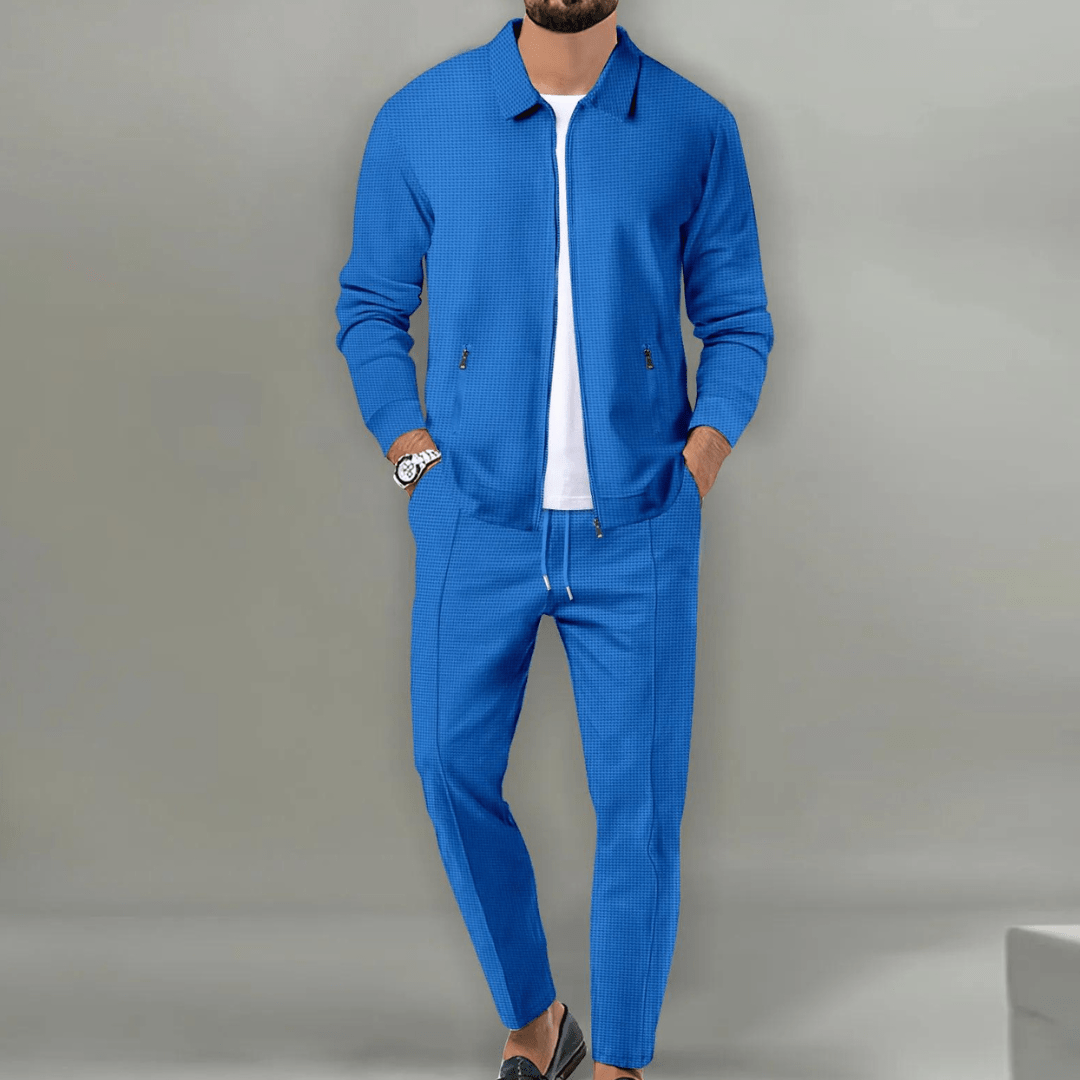 Completo maglia a maniche lunghe e pantalone — Set d'autunno due pezzi