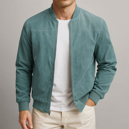 Giacca con zip dal design minimalista — Giacca moderna e versatile