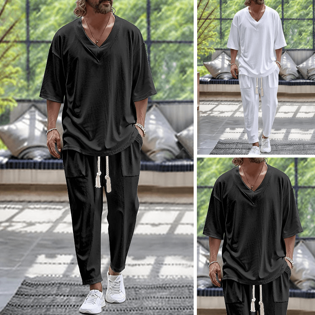 Completo oversize a maniche lunghe — Set d'inverno due pezzi