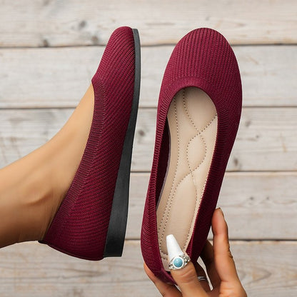 Scarpe slip-on comode con supporto dell'arco — Calzatura leggera e traspirante