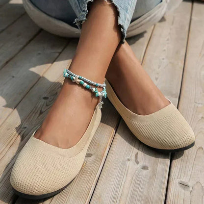 Scarpe slip-on comode con supporto dell'arco — Calzatura leggera e traspirante