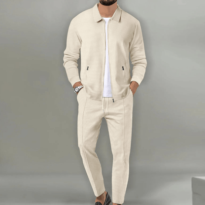 Completo maglia a maniche lunghe e pantalone — Set d'autunno due pezzi