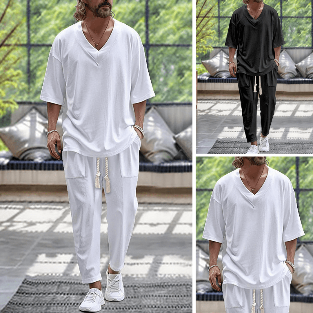 Completo oversize a maniche lunghe — Set d'inverno due pezzi