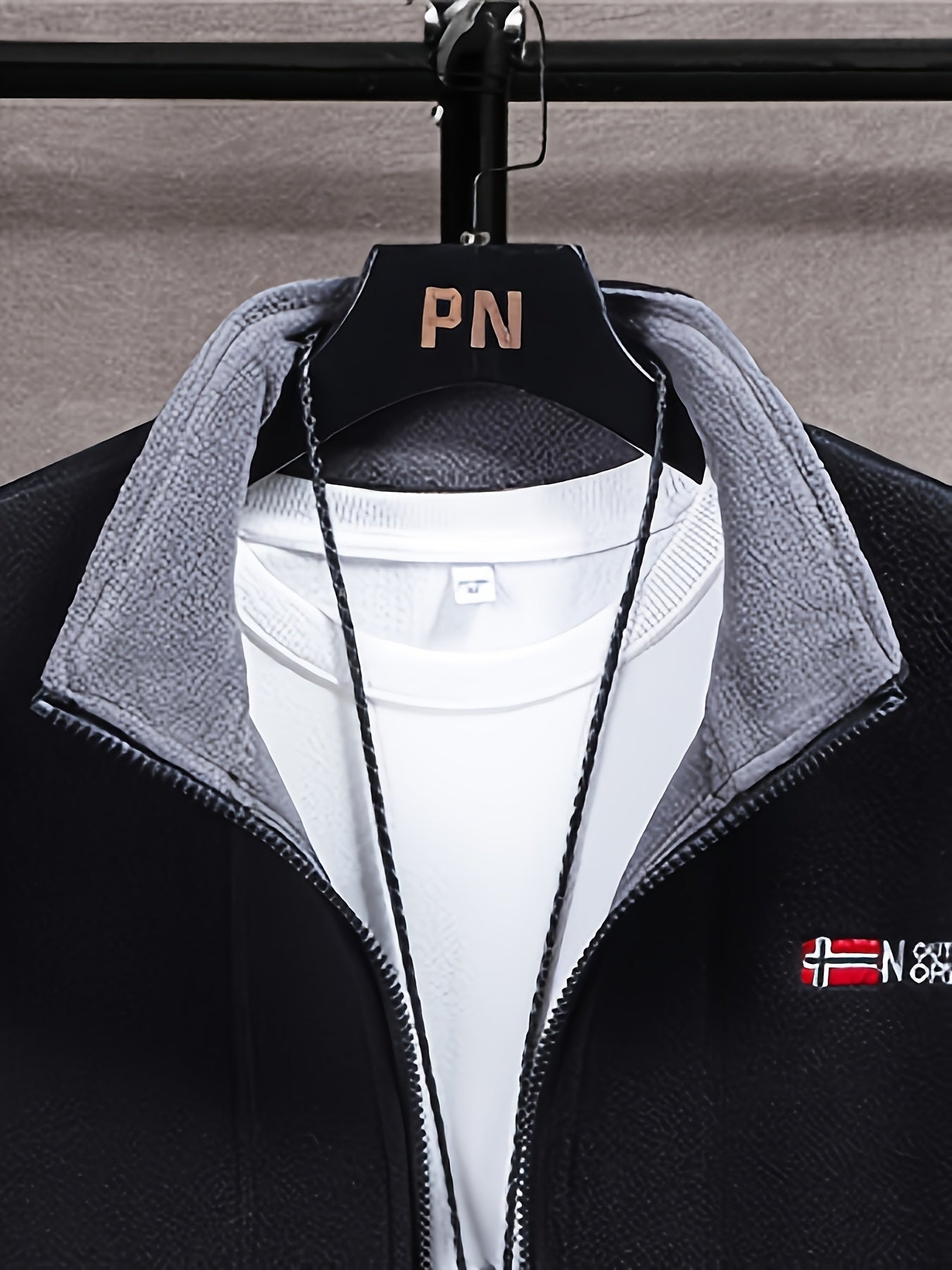 Chaqueta polar para hombre, invierno