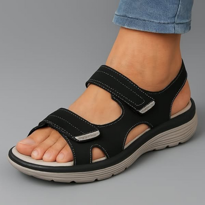 Sandalias ortopédicas para mujer, suela antideslizante