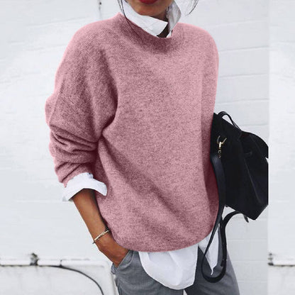 Jersey de punto para mujer, cachemira suave