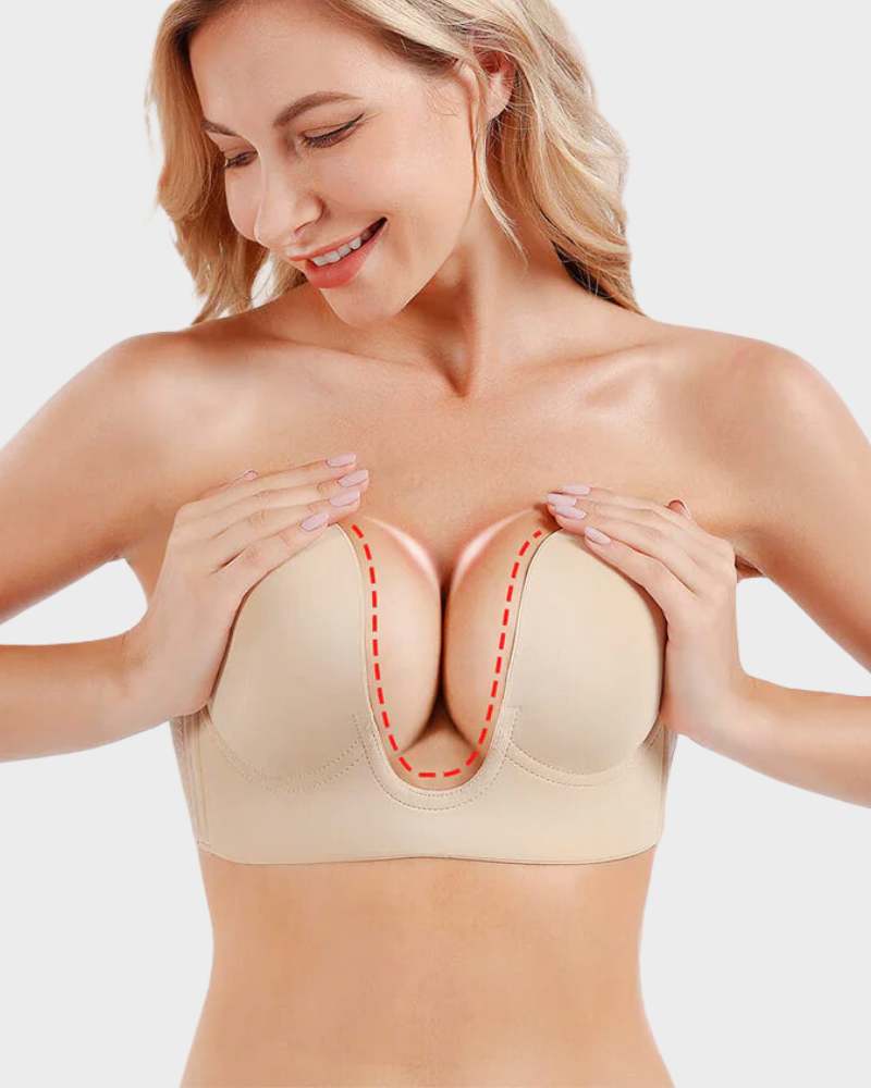 Sujetador sin costuras para mujer, discreto