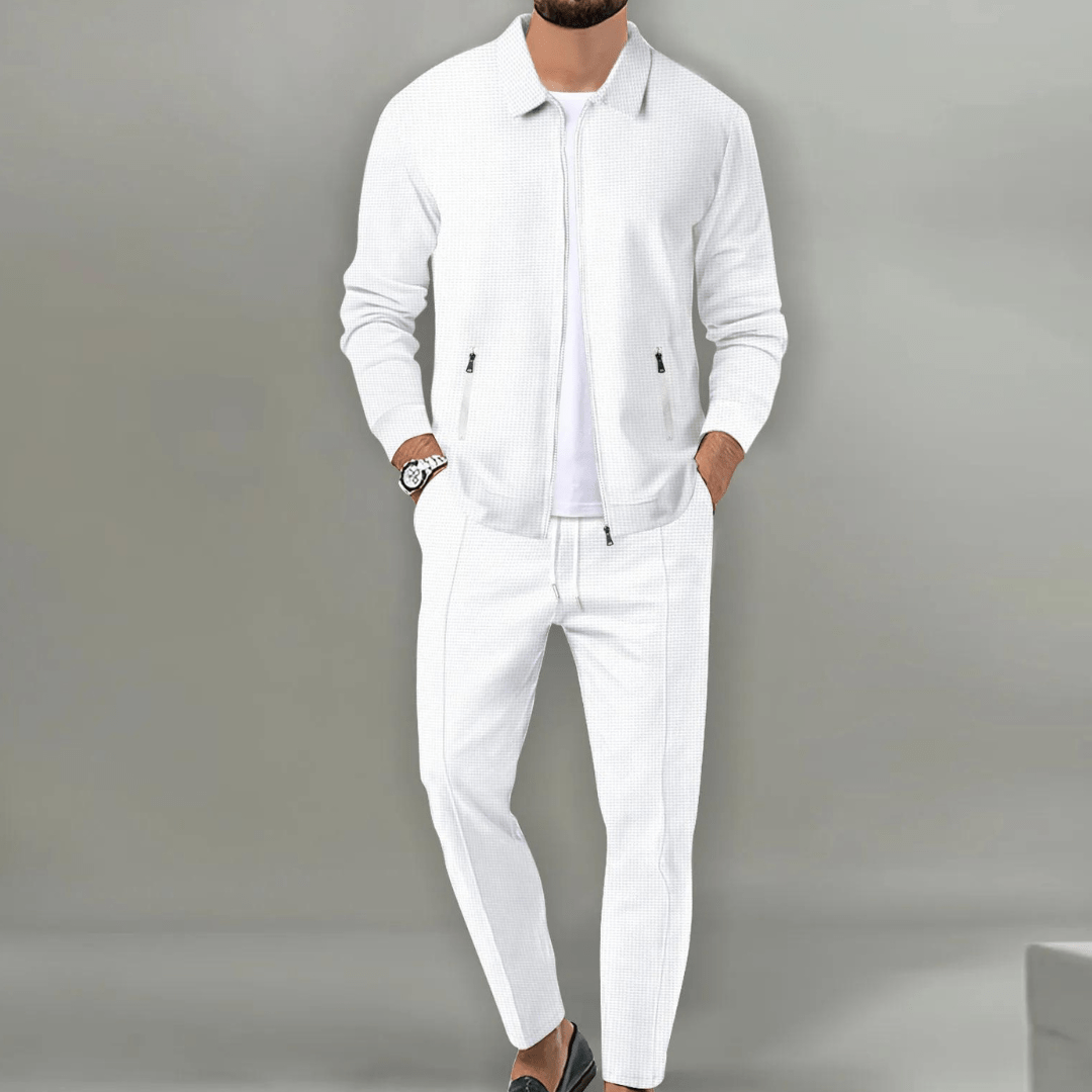 Completo maglia a maniche lunghe e pantalone — Set d'autunno due pezzi