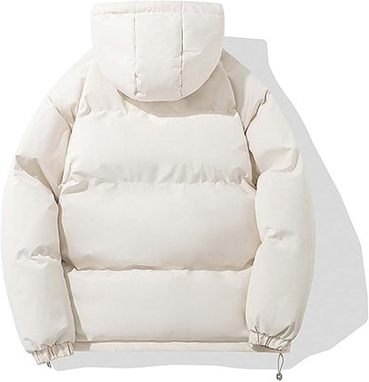 Giacca con cappuccio calda — Giacca classica e avvolgente per l'inverno