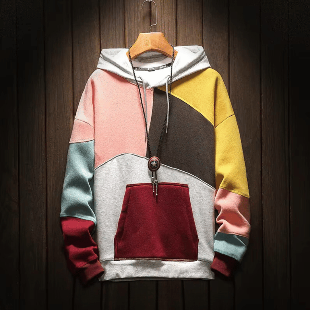 Felpa con cappuccio moderna — Hoodie comodo d'autunno