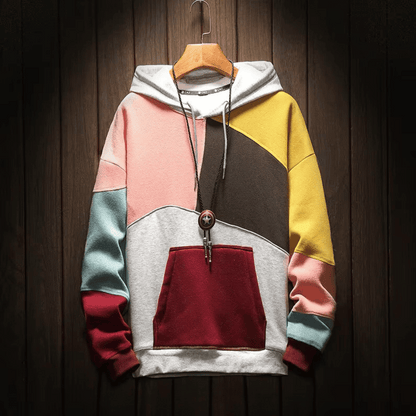 Felpa con cappuccio moderna — Hoodie comodo d'autunno