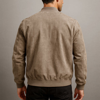 Giacca con zip dal design minimalista — Giacca moderna e versatile