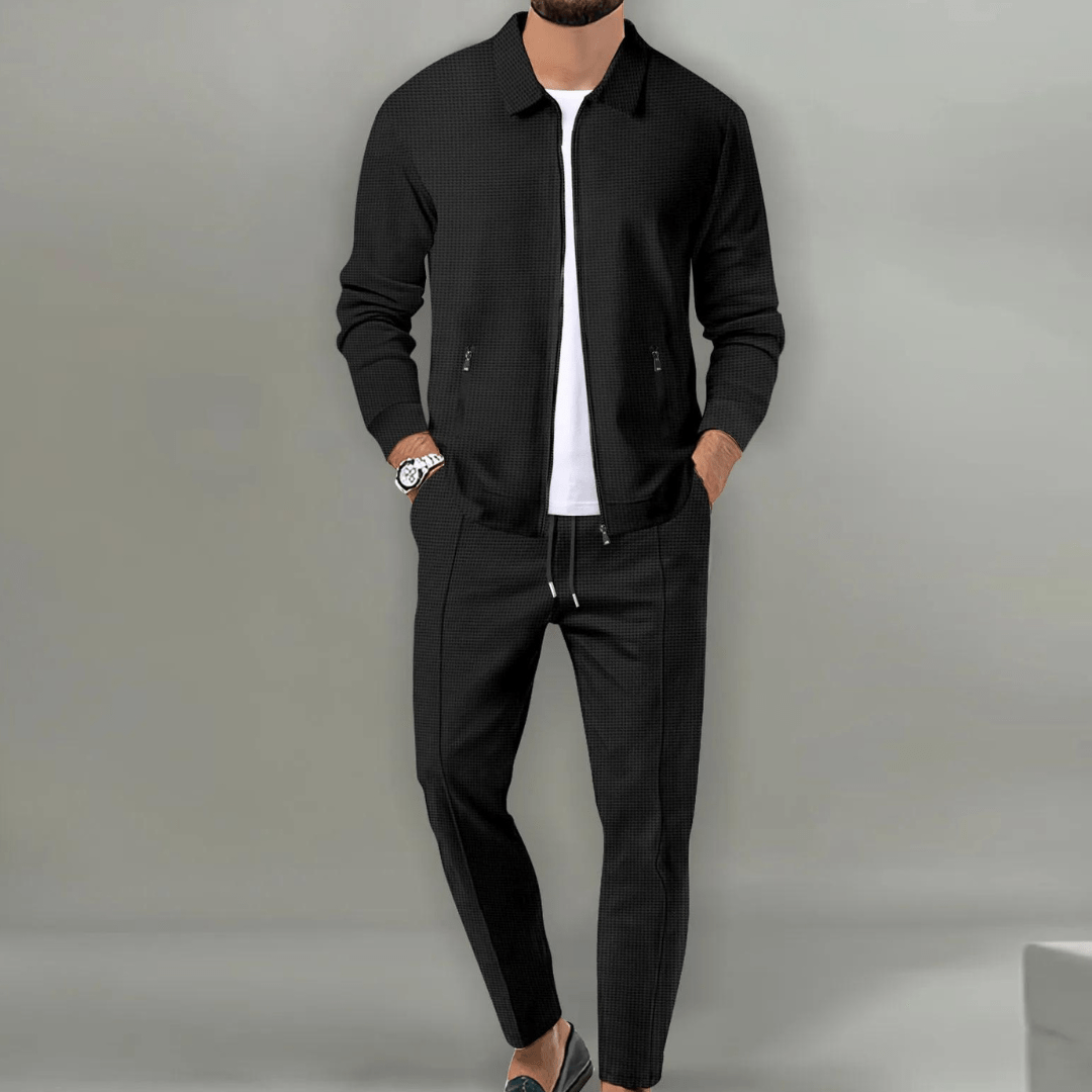 Completo maglia a maniche lunghe e pantalone — Set d'autunno due pezzi