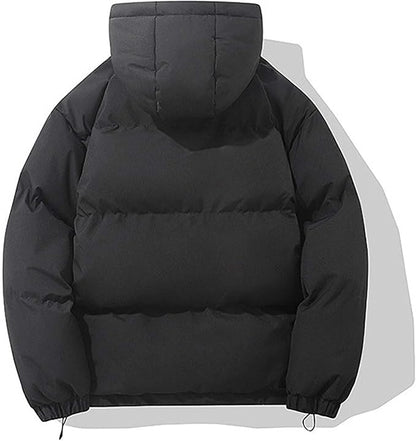 Giacca con cappuccio calda — Giacca classica e avvolgente per l'inverno
