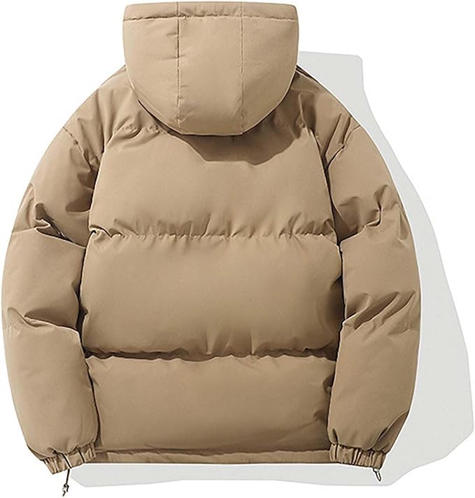 Giacca con cappuccio calda — Giacca classica e avvolgente per l'inverno