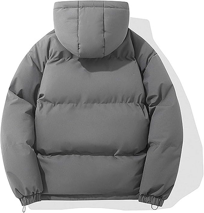 Giacca con cappuccio calda — Giacca classica e avvolgente per l'inverno