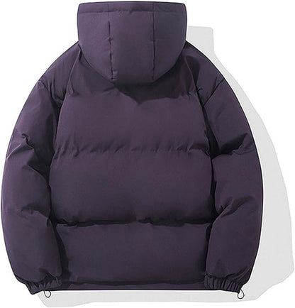 Giacca con cappuccio calda — Giacca classica e avvolgente per l'inverno
