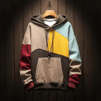 Felpa con cappuccio moderna — Hoodie comodo d'autunno