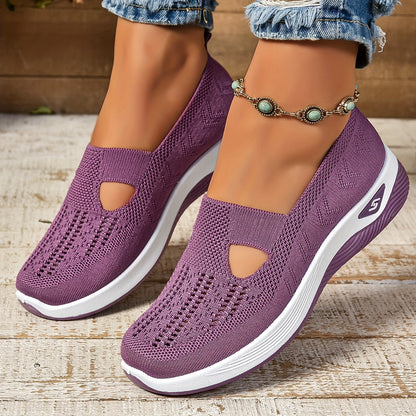 Zapatos slip-on para mujer, cómodos