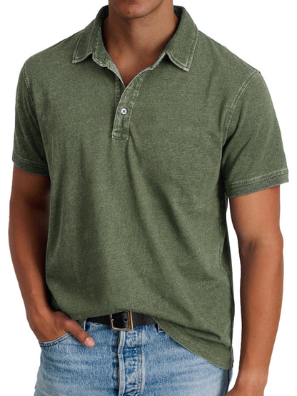 Camisa polo para hombre, clásica