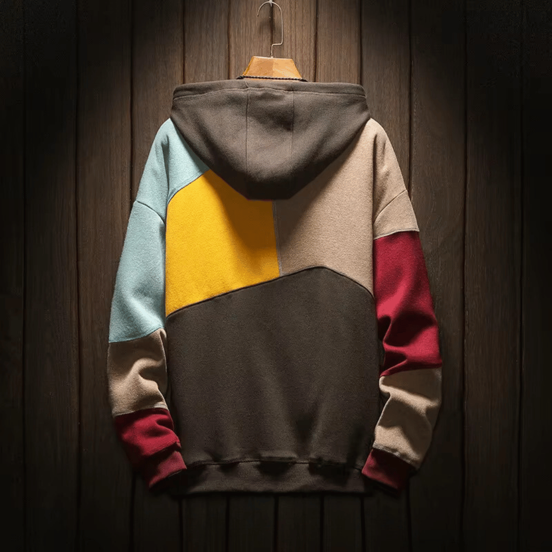 Felpa con cappuccio moderna — Hoodie comodo d'autunno