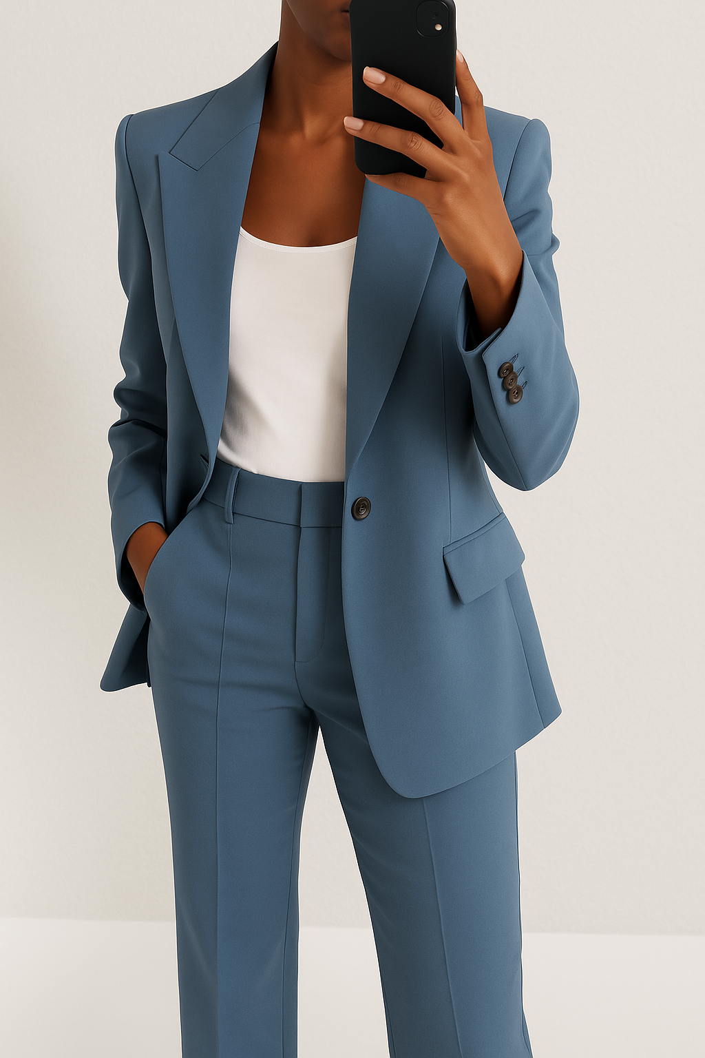 Completo blazer e pantaloni — Tailleur elegante e senza tempo