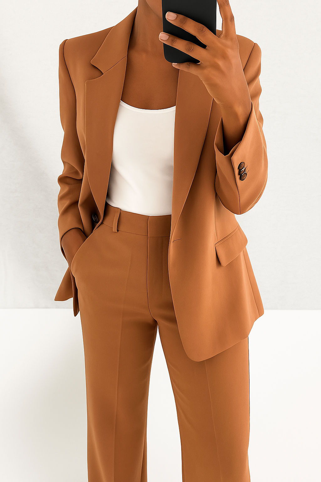 Completo blazer e pantaloni — Tailleur elegante e senza tempo