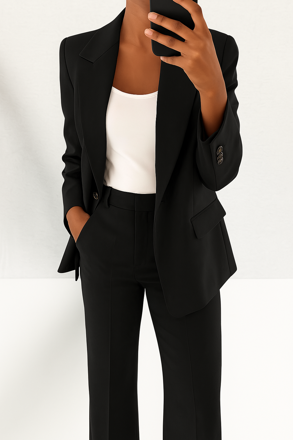 Completo blazer e pantaloni — Tailleur elegante e senza tempo