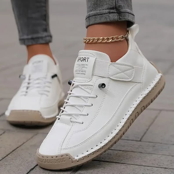 Zapatillas para mujer, parte superior texturizada