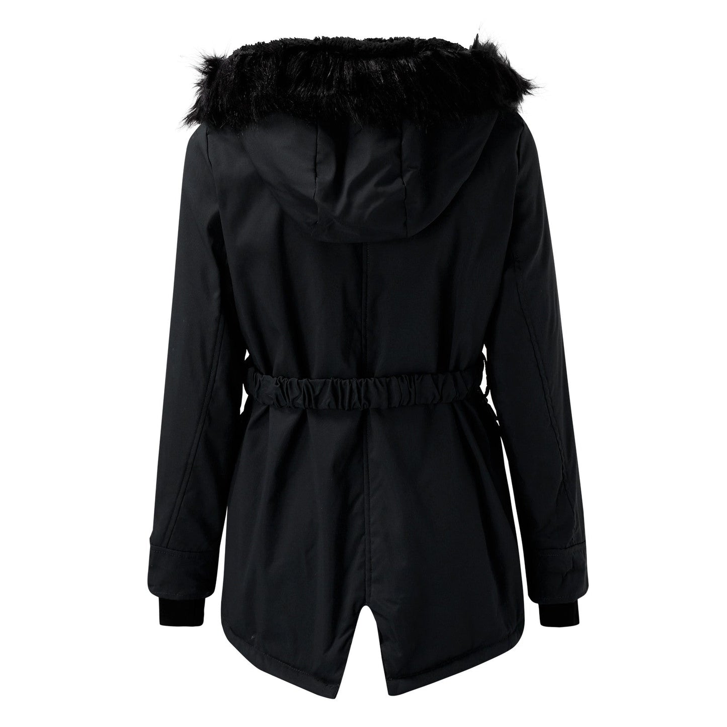 Parka de algodón para mujer, cálida