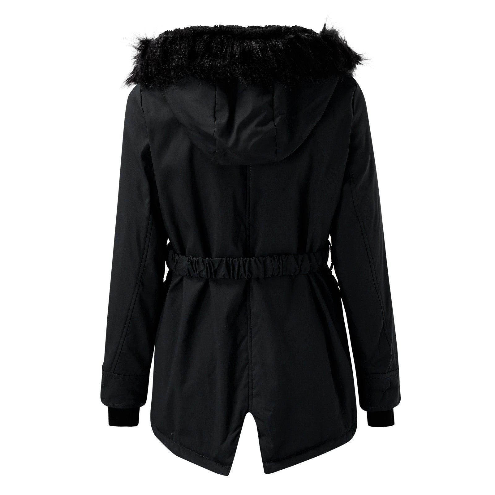 Parka de algodón para mujer, cálida