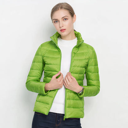 Giacca leggera imbottita — Piumino urbano d'inverno