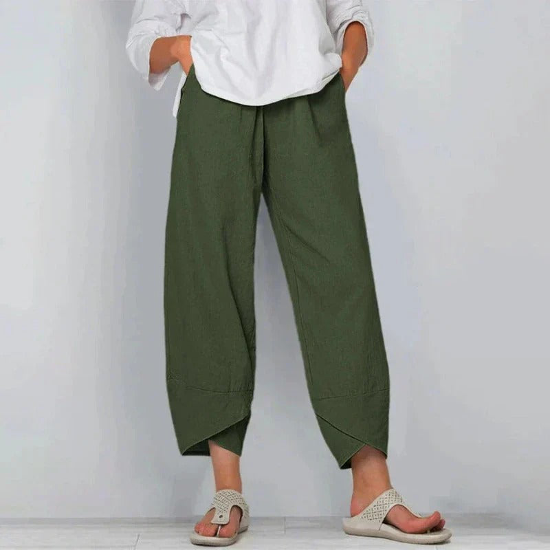 Pantaloni leggeri estivi — Pantaloni fluidi e traspiranti