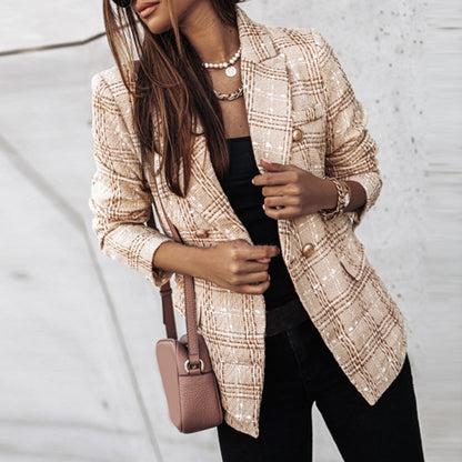 Blazer elegante dal taglio classico — Giacca versatile a manica lunga