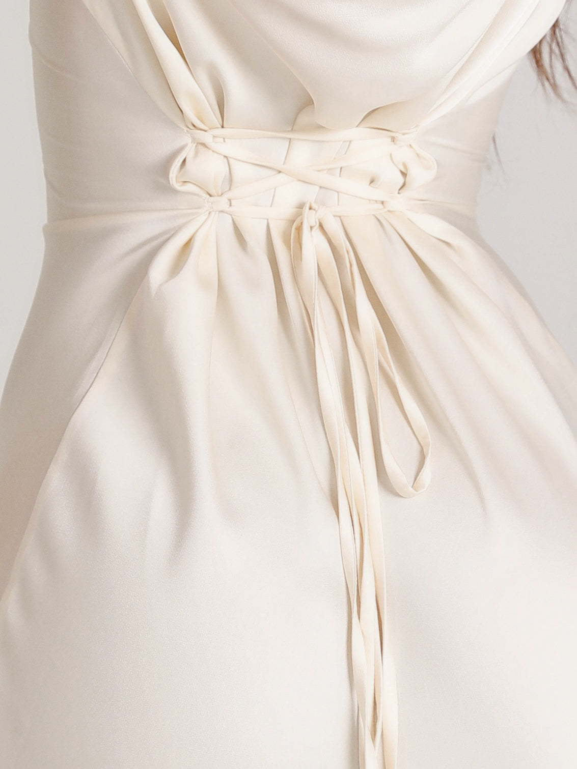 Vestido satinado para mujer, favorecedor