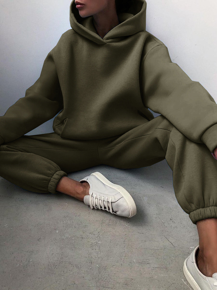 Completo tuta — Giacca con zip e pantalone jogger coordinato
