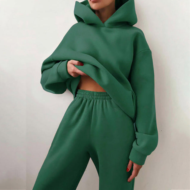 Completo tuta — Giacca con zip e pantalone jogger coordinato