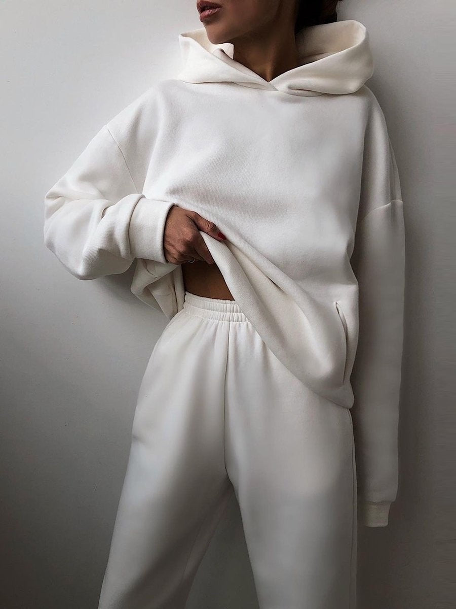 Completo tuta — Giacca con zip e pantalone jogger coordinato