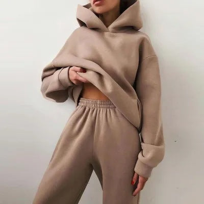 Completo tuta — Giacca con zip e pantalone jogger coordinato