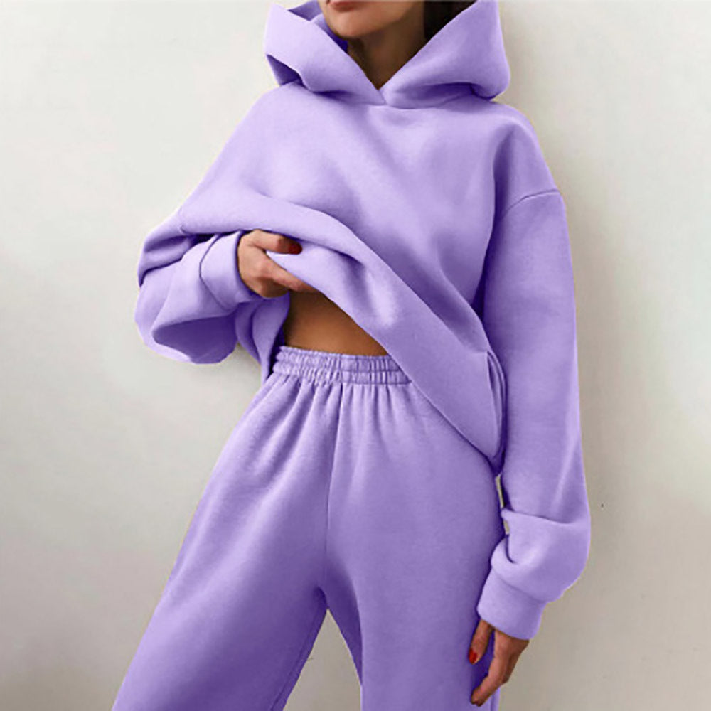Completo tuta — Giacca con zip e pantalone jogger coordinato