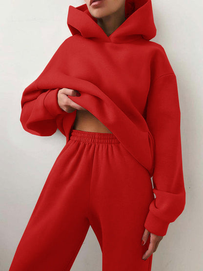 Completo tuta — Giacca con zip e pantalone jogger coordinato