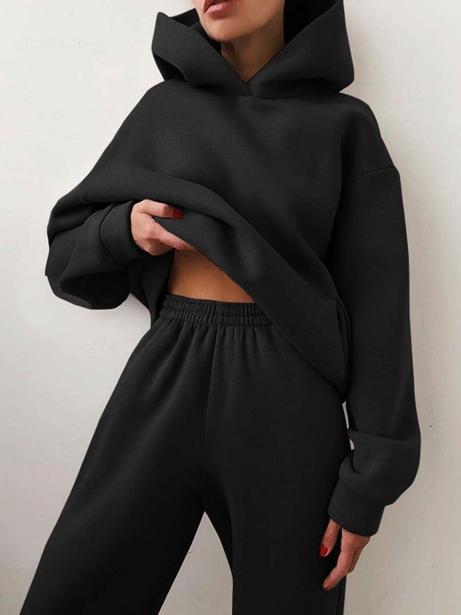 Completo tuta — Giacca con zip e pantalone jogger coordinato